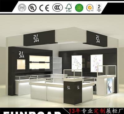 【厂家推荐 饰品展示柜 可来图定做商场木质展示柜 精品陈列】价格_厂家_图片 -