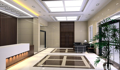 办公室,厂房,工厂石膏板隔墙吊顶装修施工工程 西安市荣强装饰工程图片_高清图_细节图
