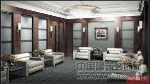 涂装机械厂办公楼装饰设计施工