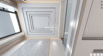 360㎡中式现代别墅豪宅装修案例 效果图